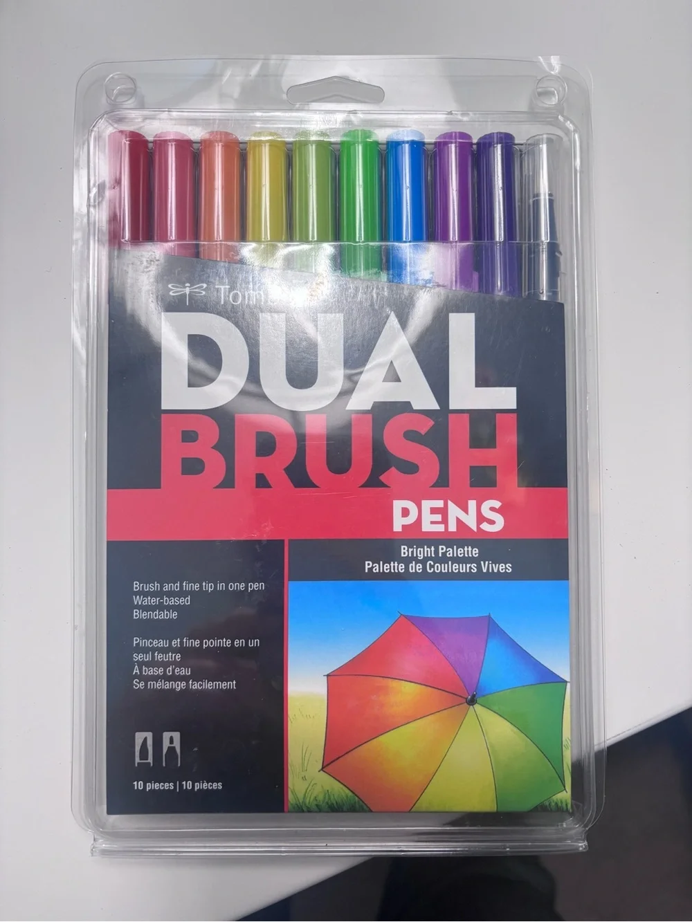Dual Brush Pens - Bright Palette (10 Pack)